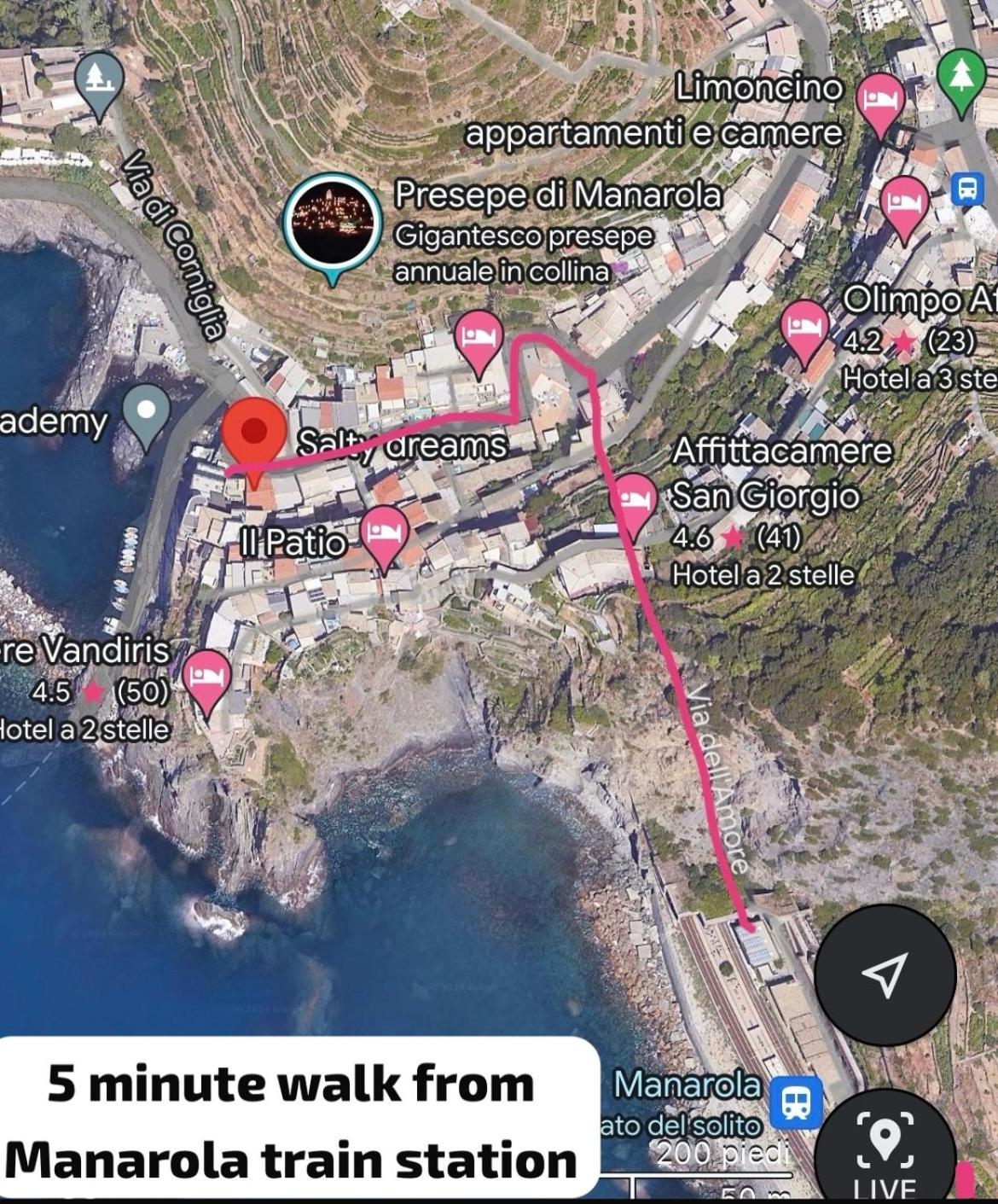 Salty Dreams Manarola Ξενοδοχείο Εξωτερικό φωτογραφία